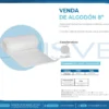 descripcion Venda de watta 8px 2,20 mtrs no estéril