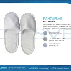 imagen descripcion pantuflas