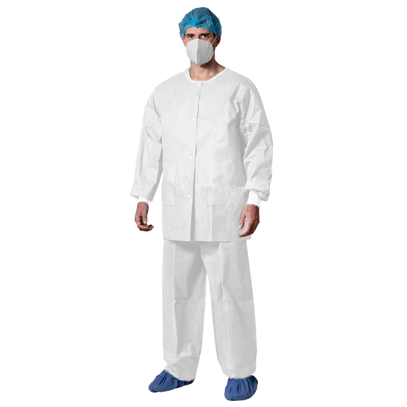 Mandil Desechable Multiuso con Bolsillo – No Estéril – Talla Estándar – Presentación Individual – Marca DHISVE