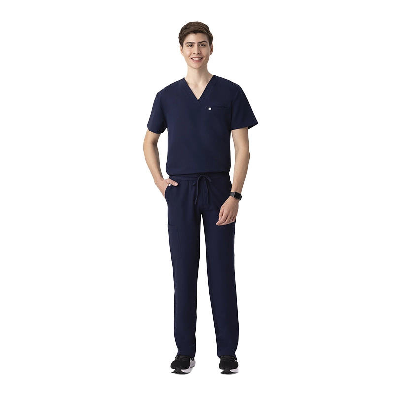 MENS V NECK ONE POCKET TOP