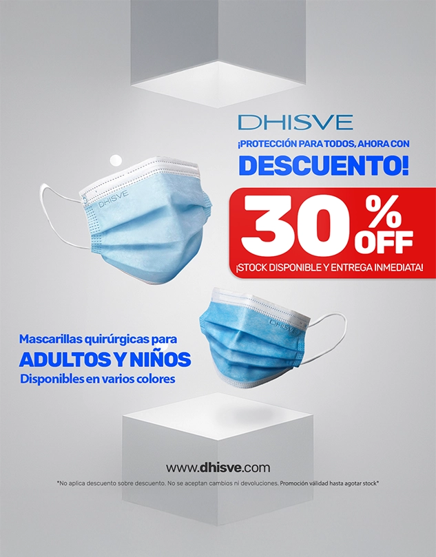 PROMO MASCARILLAS QUIRÚRGICAS